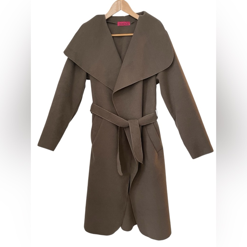 NEW Soft Shawl Collar Coat, Medium